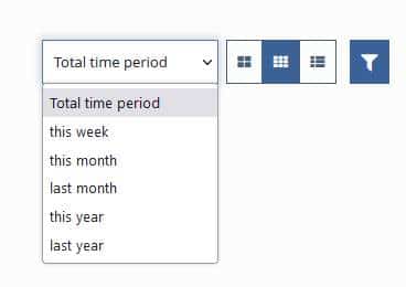 Time filter in VIMP