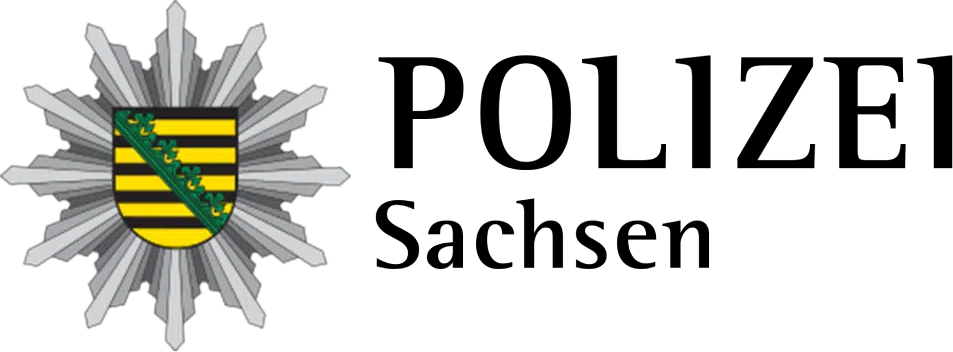 Logo of "Polizei Sachsen"